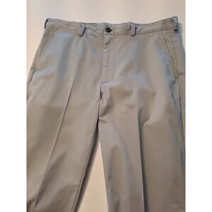 Brooks Brothers Pants Clark Chino Fit 36/32 Gray men Stretch Performance L #2